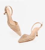 Slingback Milan - Champagne