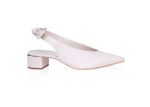 Slingback Lace - Off White