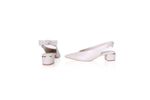 Slingback Lace - Off White