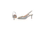 Slingback Organic - Azul Cian