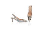 Slingback Organic - Azul Cian