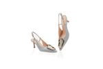 Slingback Organic - Azul Cian