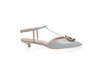 Slingback Coin - Azul Cian