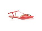 Slingback Coin - Vermelho