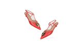 Slingback Coin - Vermelho