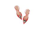 Slingback Coin - Vermelho