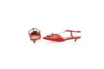 Slingback Coin - Vermelho