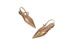 Slingback Benevento - Ouro