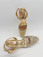 Slingback Ravenna - Champagne e Prata