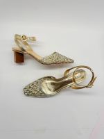 Slingback Ravenna - Champagne e Prata
