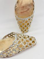 Slingback Ravenna - Champagne e Prata