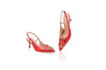 Slingback Organic - Vermelho