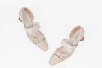 Scarpin Manhattan - Off White