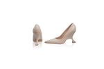 Scarpin Dijon - Lezard Nude