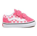 Tênis Infantil Vans Old Skool V Rosa Xadrez Original | 18 ao 25