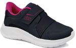 Tênis Klin Infantil Freedom Marinho Pink Velcro