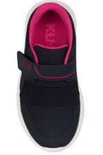 Tênis Klin Infantil Freedom Marinho Pink Velcro