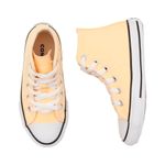 Tênis Infantil Converse All Star Cano Alto Amarelo Claro (18-25)