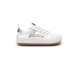 Tênis Tip Toey Joey Ground Branco e Champagne 
