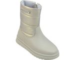 Bota Infantil Pampili Nude Metalizado