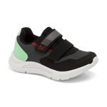 Tênis Klin New Sport Preto Grafite e Verde