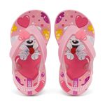 Chinelo Infantil Klin Acqua Print Rosa Doce Cachorro