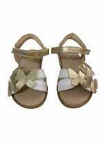 Sandália de Couro Laranjeiras Kids Borboleta