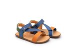 Sandália Tip Toey Joey Zig Azul Laranja e Verde