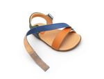 Sandália Tip Toey Joey Zig Azul Laranja e Verde