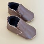 Sapatinho Recém-Nascido Mimomox Moccs Alpargata - Terra