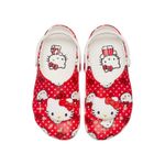 Sandália Infantil Crocs Hello Kitty Vermelha Original  (22 ao 28)