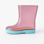 Galocha Bota Infantil Laranjeiras Kids Sereia Rosa Gliter