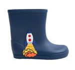 Galocha Bota Infantil Laranjeiras Kids Foguete Azul Marinho