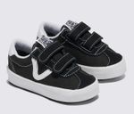 Tênis Infantil Vans Sport Low Preto e Branco Original |18 ao 25