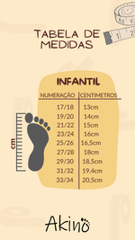 Sapatilha Infantil Akino Neoprene Azul Royal