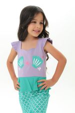 Pijama Infantil Sereia