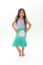 Pijama Infantil Sereia