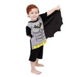 Pijama Infantil Herói Morcego