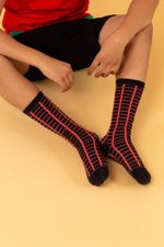 Meia Infantil Aranha Black 3/4