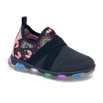 Tênis Infantil Klin Color Light Azul Marinho e Rosa