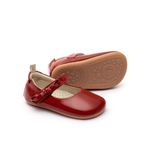 Sapatilha Tip Toey Joey Dorothy Baby Vermelha Verniz