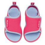 Sandália Infantil Klin Tic Tac Pink e Azul Claro