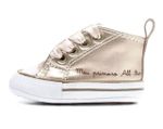 Tênis Recém Nascido Meu Primeiro ALL STAR Dourado
