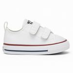 Tênis Infantil Converse All Star Branco Couro 2v