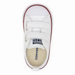 Tênis Infantil Converse All Star Branco Couro 2v