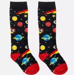 Meia Infantil Cantarola Galaxia