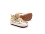 Tênis Tip Toey Joey Landy Cano Alto Dourado