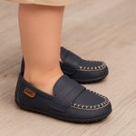 Mocassim Infantil Klin Curumim Marinho