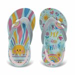 Chinelo Infantil Klin Sunshine Azul Acqua