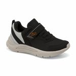 Tênis Klin Escolar 1 Velcro Preto